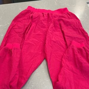 Vintage Nike Hot Pink Women's Jogger Track Pants Vintage 90s